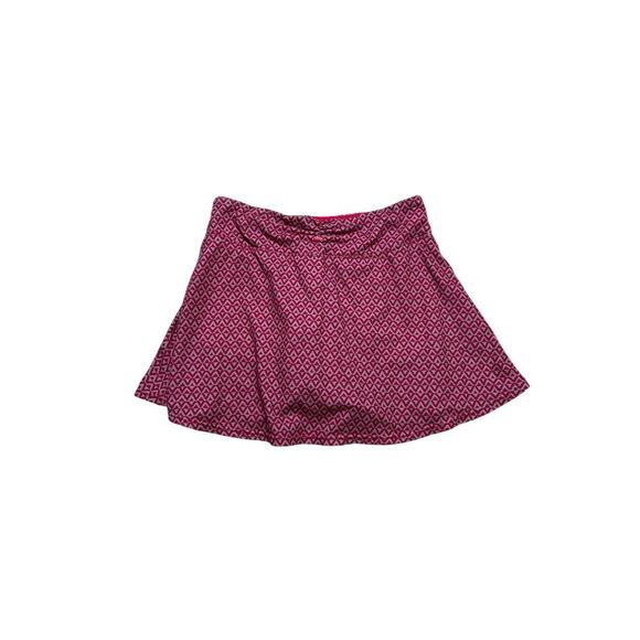 Prana Women’s A-Line Super Soft Skort - Pink Geometric Pattern - size XS - Picture 2 of 6